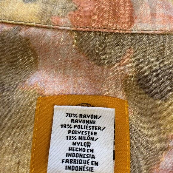 Ruby Rd Floral Lightweight Jacket Size 14 - Picture 5 of 5